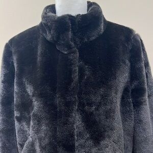 Maralyn & Me Faux Fur Reversible Jacket